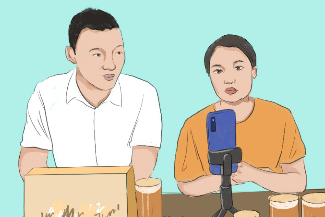 手繪|攢勁！閃閃發(fā)光的up青年