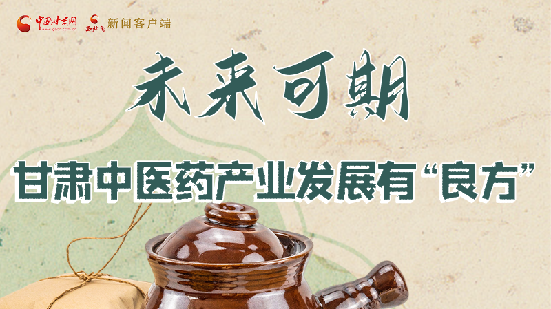 圖解|未來可期！甘肅中醫(yī)藥產(chǎn)業(yè)發(fā)展有“良方”