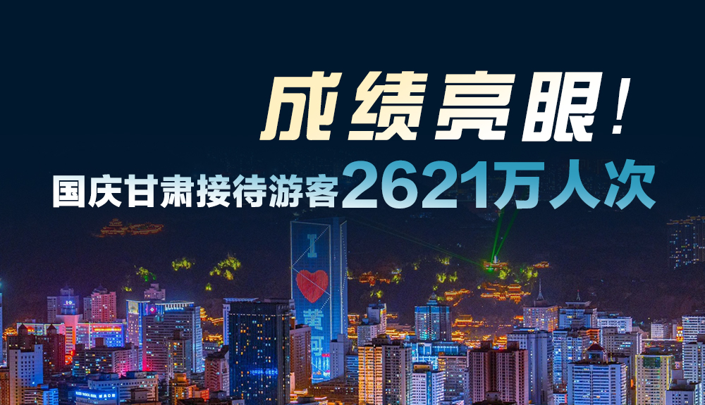 成績亮眼！國慶甘肅接待游客2621萬人次