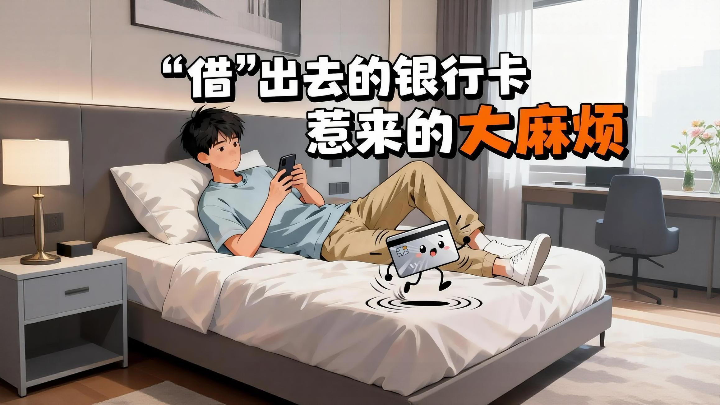 【甘快看】“借”出去的銀行卡，惹來(lái)的大麻煩