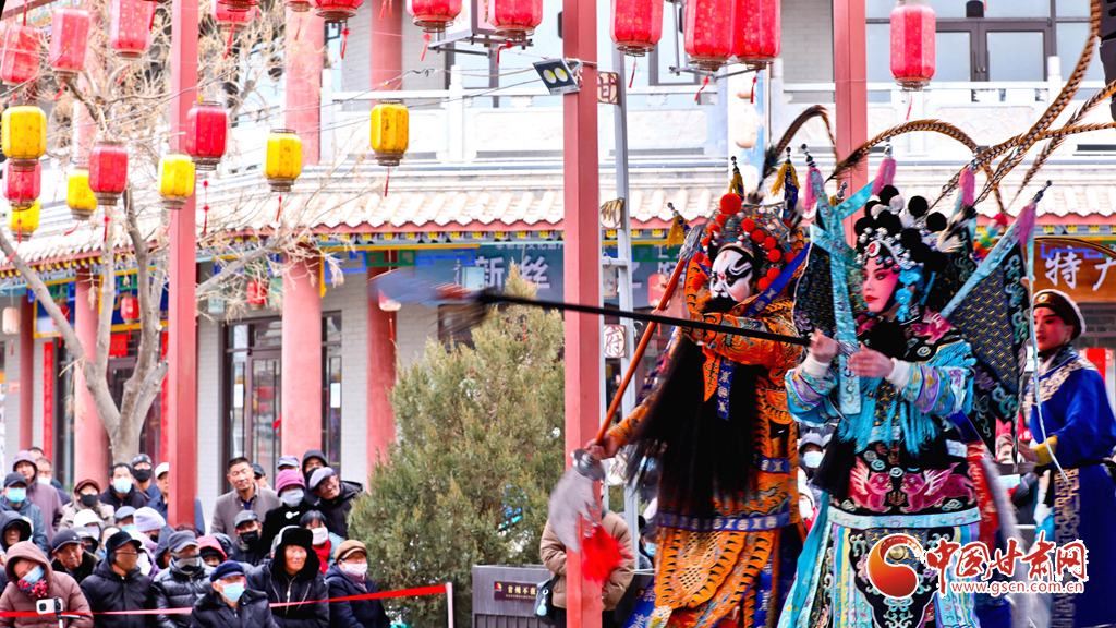 隴拍客|張掖：戲曲盛宴 歡樂百姓